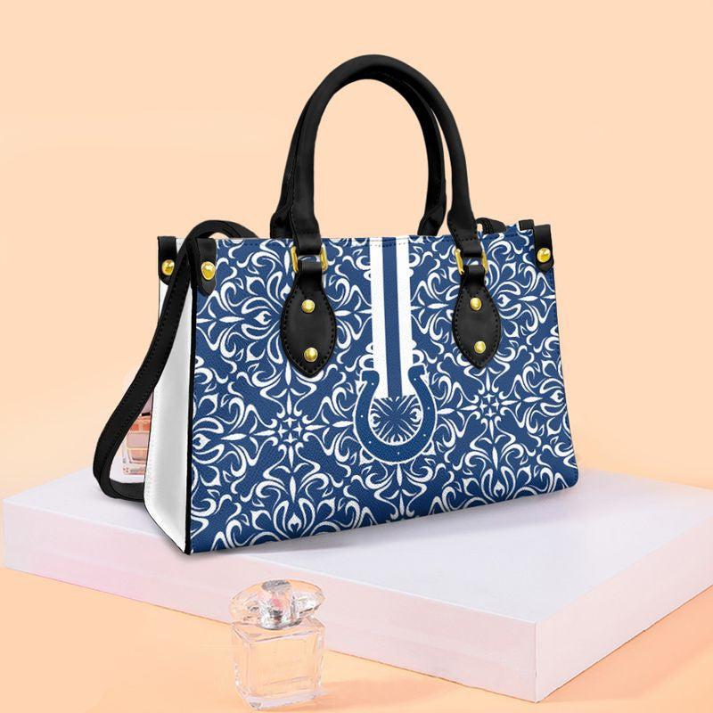 Indianapolis Colts Flower Pattern Limited Edition Fashion Lady Handbag NLA052403