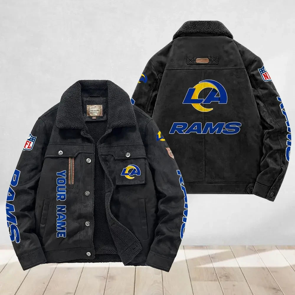 Los Angeles Rams Flight Cotton Jacket SPTFCJ019