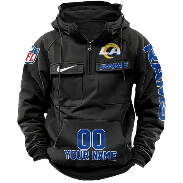 Los Angeles Rams Vintage Men Hoodie AZVMHD080