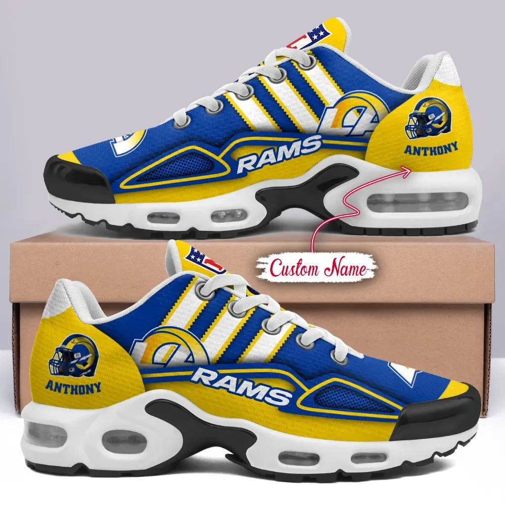 Los Angeles Rams Personalized Plus T-N Youth Sneakers BGTN454
