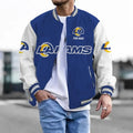 Los Angeles Rams Personalized New Baseball Jacket Gifts For Fan SPTBBJACKET019