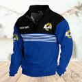 Los Angeles Rams Buttoned Collar Sweatshirt New Design 2026 S9DBSCH2239