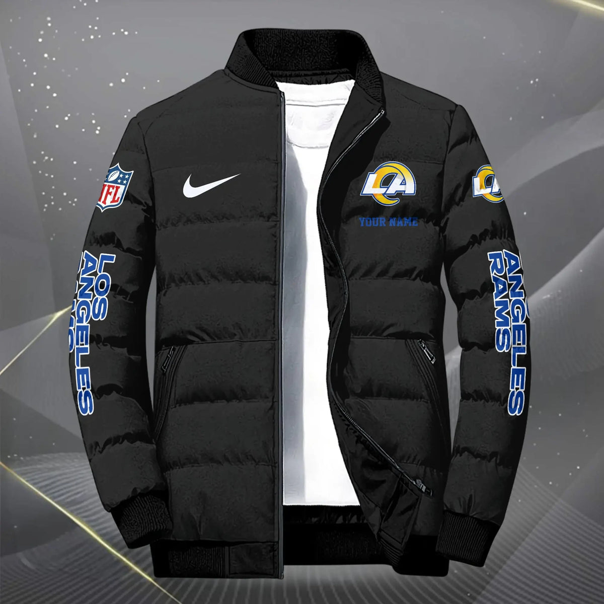 NFL Los Angeles Rams Puffer Jacket PUJA-F3T3A6