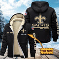 Premium Sherpa-Lined Winter Hoodie – Personalized Edition New Orleans Saints VITZC092