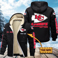 Premium Sherpa-Lined Winter Hoodie – Personalized Edition Kansas City Chiefs VITZC086