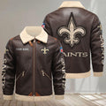 New Orleans Saints VITPL093 Leather Jacket – Premium & Ultra-Thick Leather Jacket