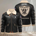Las Vegas Raiders VITPL087 Leather Jacket – Premium & Ultra-Thick Leather Jacket