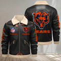 Chicago Bears DMLK1133 Leather Jacket – Premium & Ultra-Thick Leather Jacket