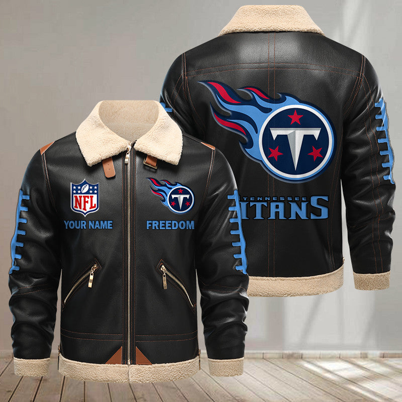 Tennessee Titans DMLK1158 Leather Jacket – Premium & Ultra-Thick Leather Jacket