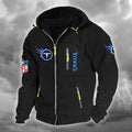 Tennessee Titans DMCD0682 Hooded Cardigan Jacket