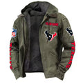 Houston Texans DMJK0013 Hooded Cardigan Jacket