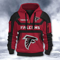 Atlanta Falcons DMHT2621 3D Half-zip Hoodie