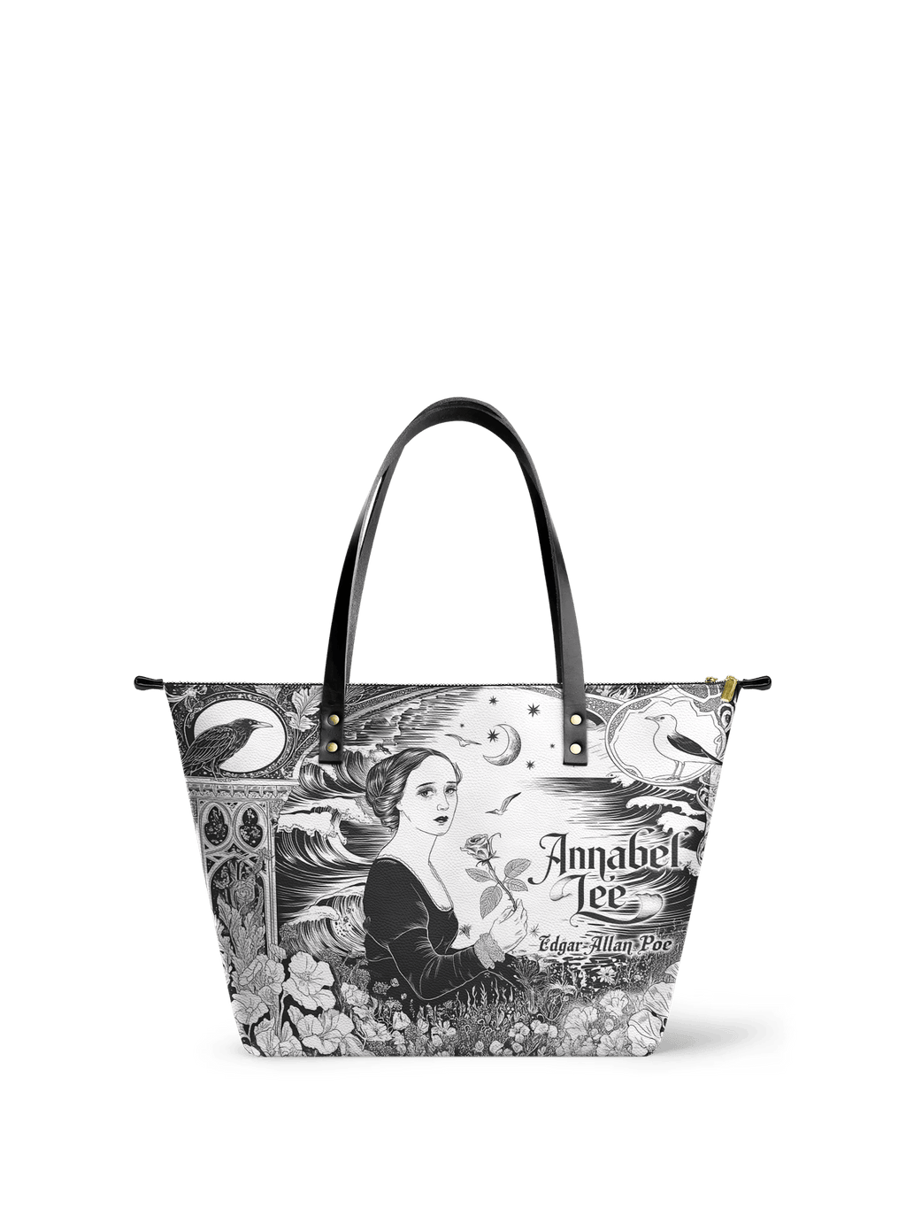 "Annabel Lee" Leather Tote Bag