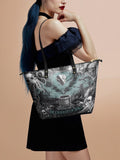 "The Colour Out Of Space" Leather Tote Bag