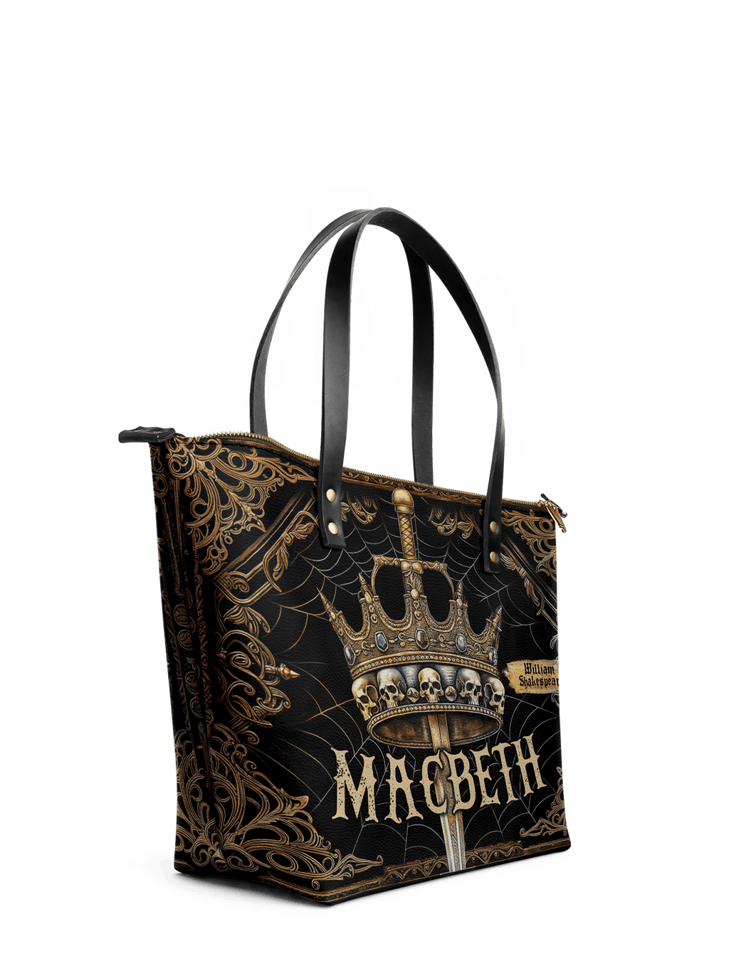 "Macbeth" Leather Tote Bag