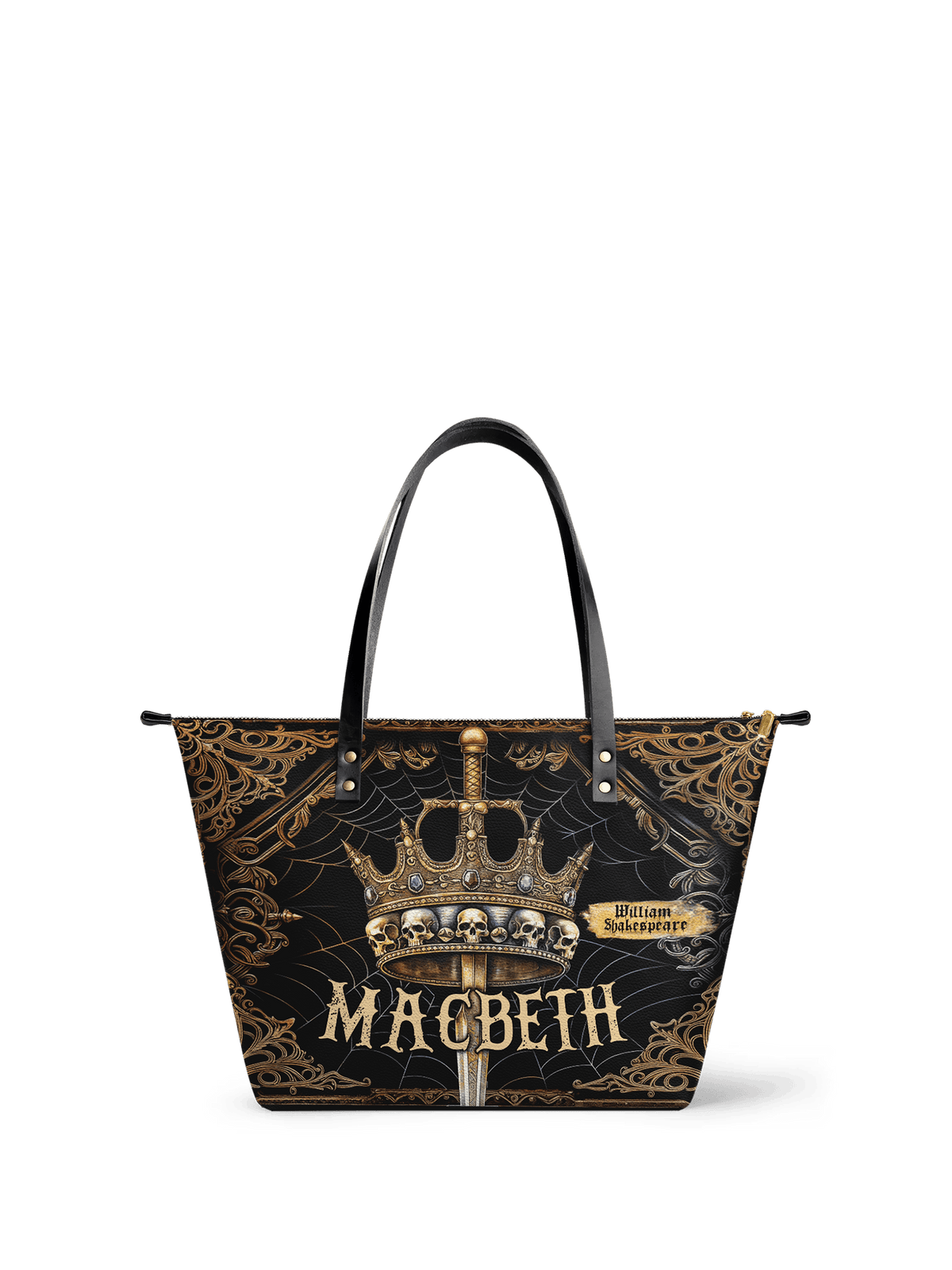"Macbeth" Leather Tote Bag