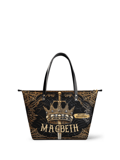 "Macbeth" Leather Tote Bag