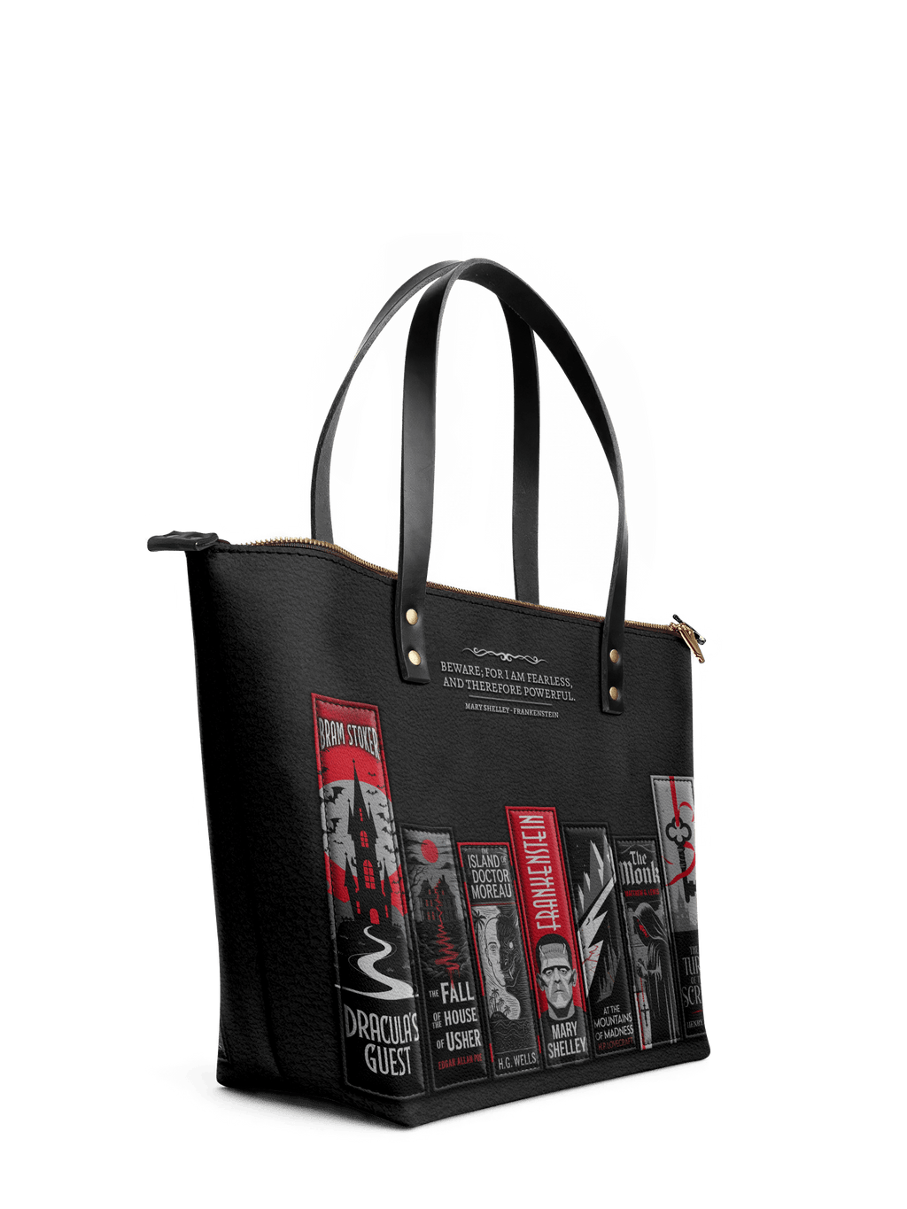 "The Fearless Collection" Leather Tote Bag