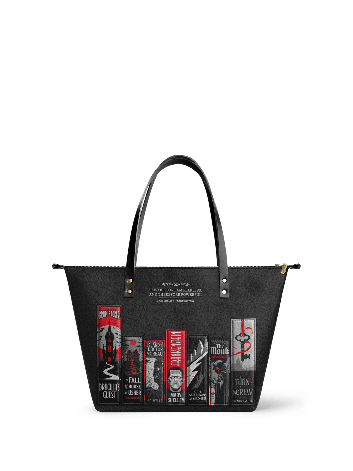 "The Fearless Collection" Leather Tote Bag