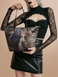 "Lenore" Leather Tote Bag