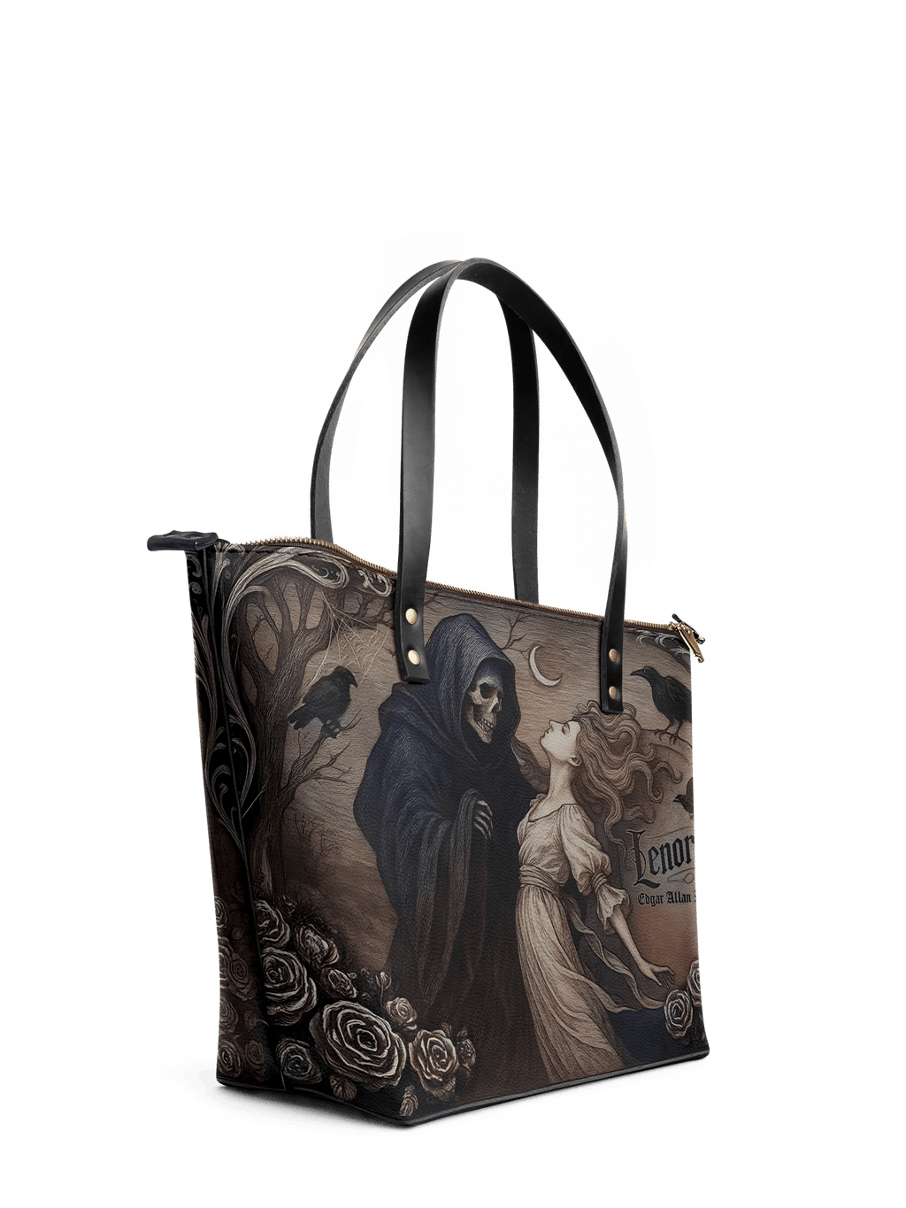 "Lenore" Leather Tote Bag