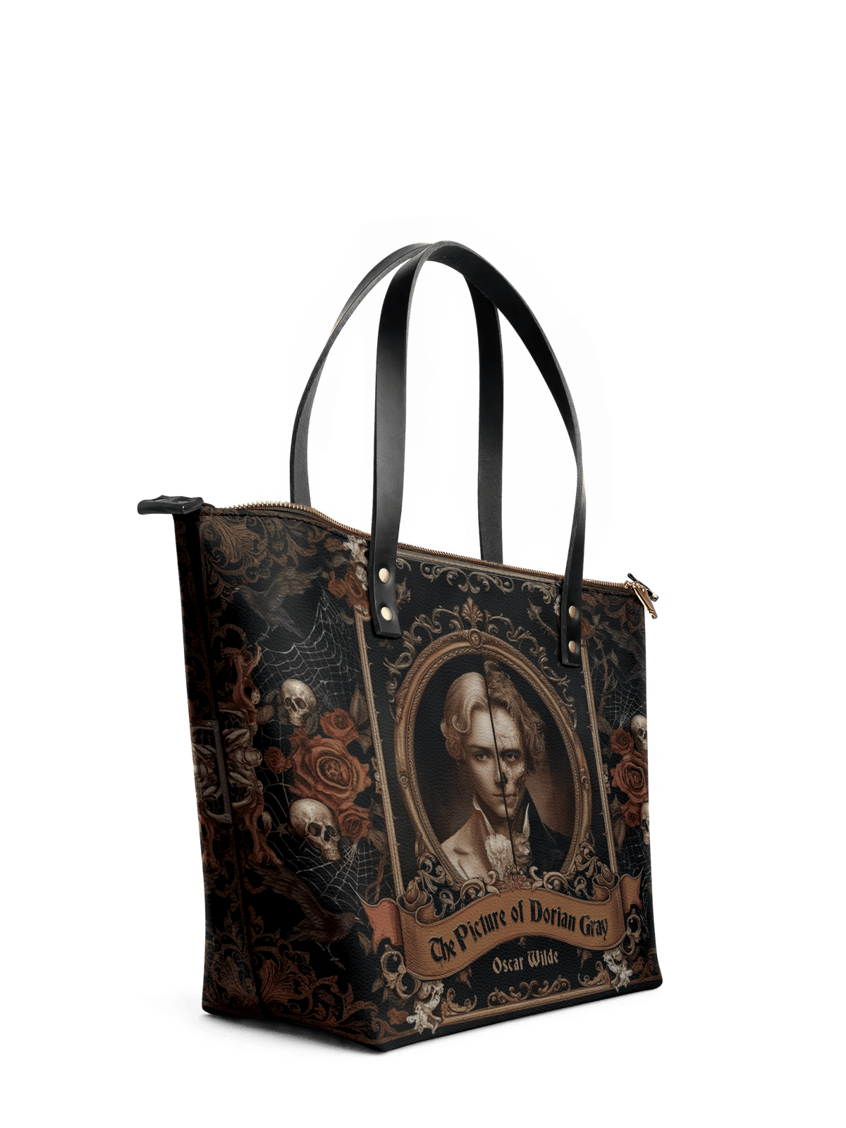 "The Picture Of Dorian Gray" Leather Tote Bag