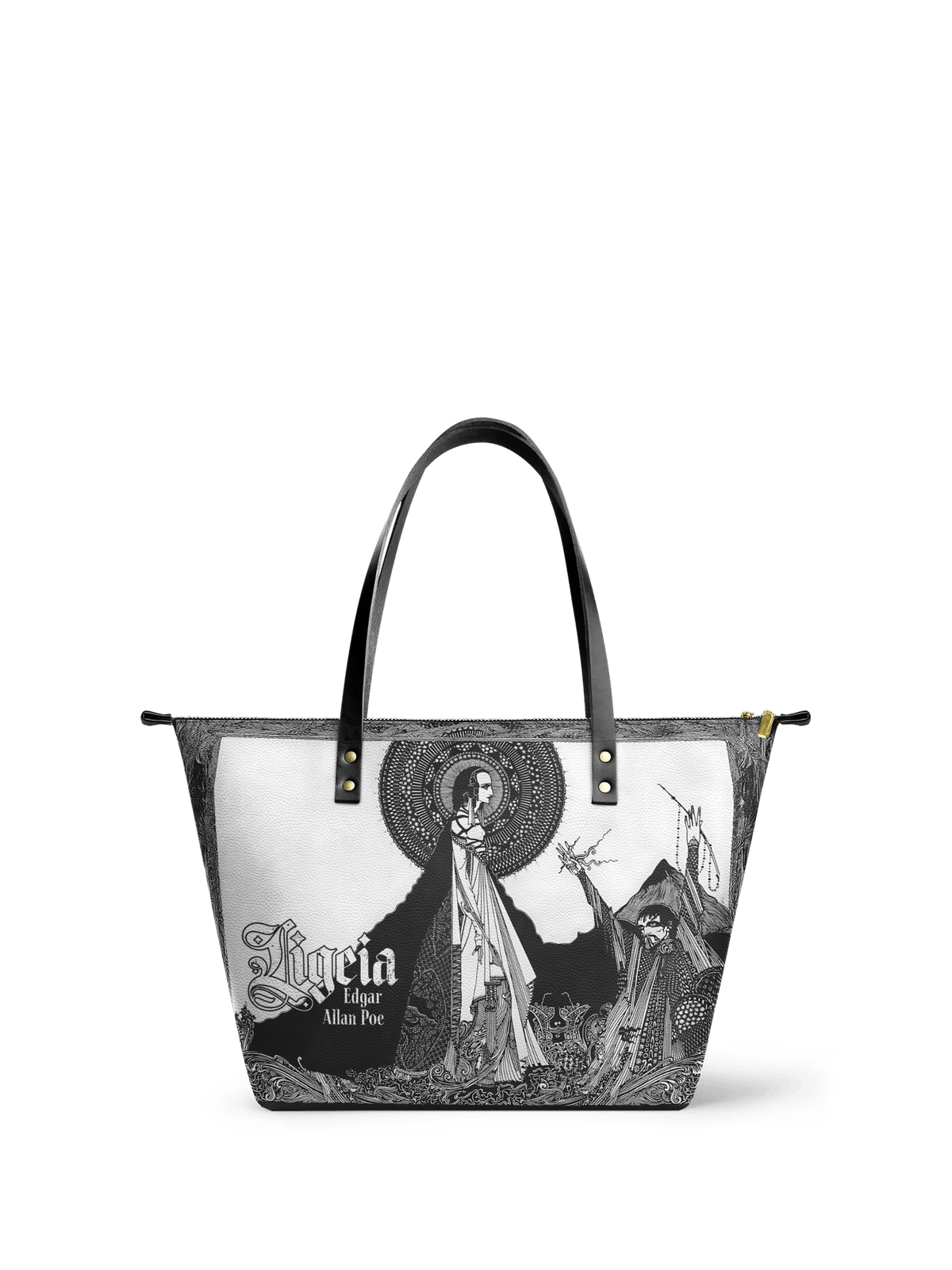 "Ligeia" Leather Tote Bag