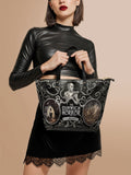 "The Dunwich Horror" Leather Tote Bag
