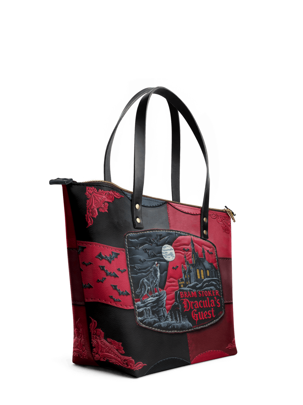 "Dracula's Guest" Leather Tote Bag