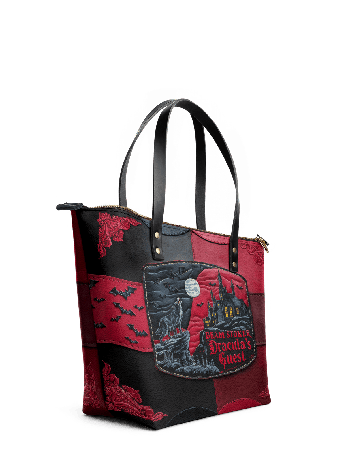 "Dracula's Guest" Leather Tote Bag
