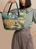 "Anne Of Green Gables" Leather Tote Bag