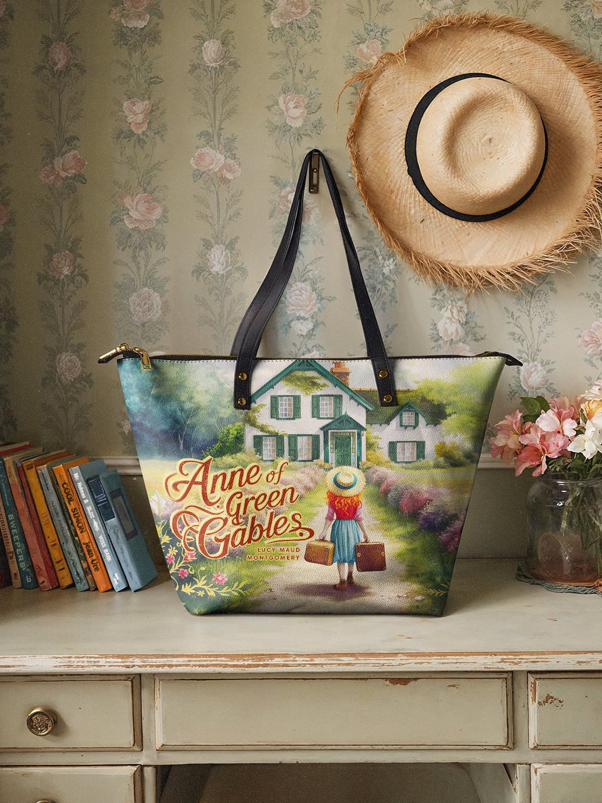 "Anne Of Green Gables" Leather Tote Bag