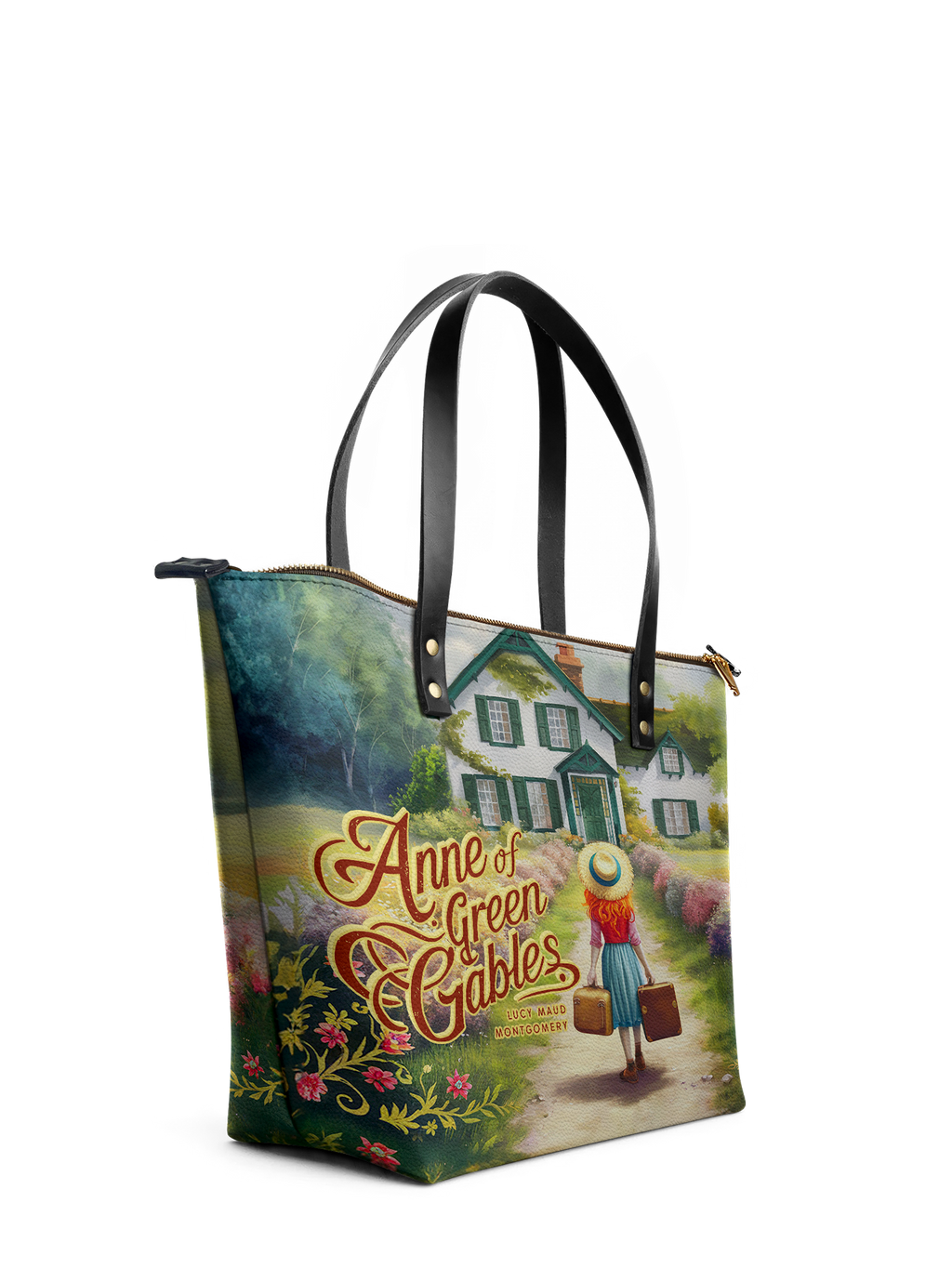"Anne Of Green Gables" Leather Tote Bag