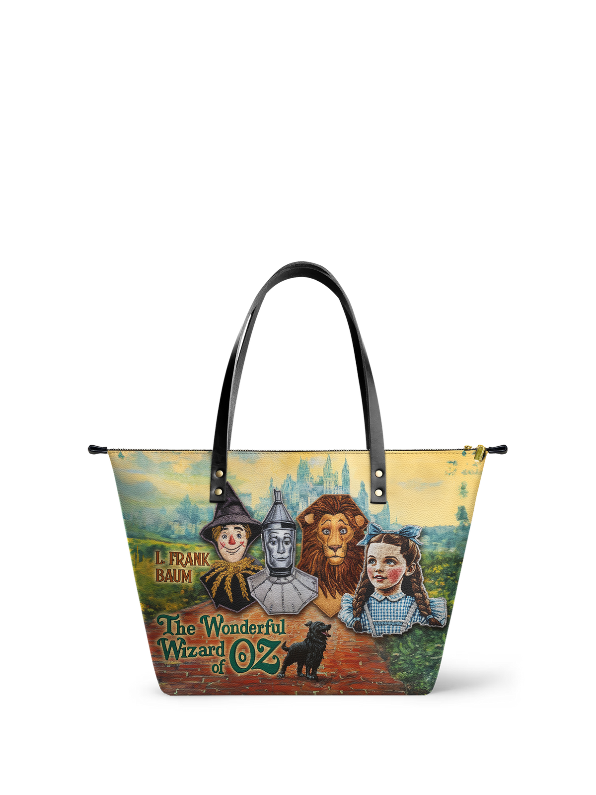 "Emerald City Dream" Leather Tote Bag