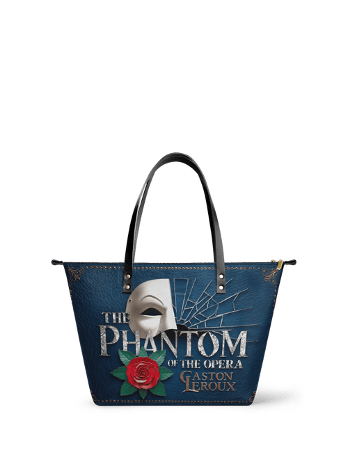 "The Phantom Of The Opera" Leather Tote Bag