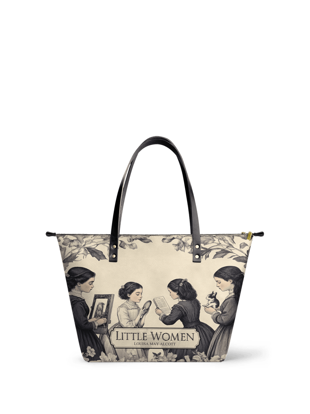 "Little Women" Leather Tote Bag