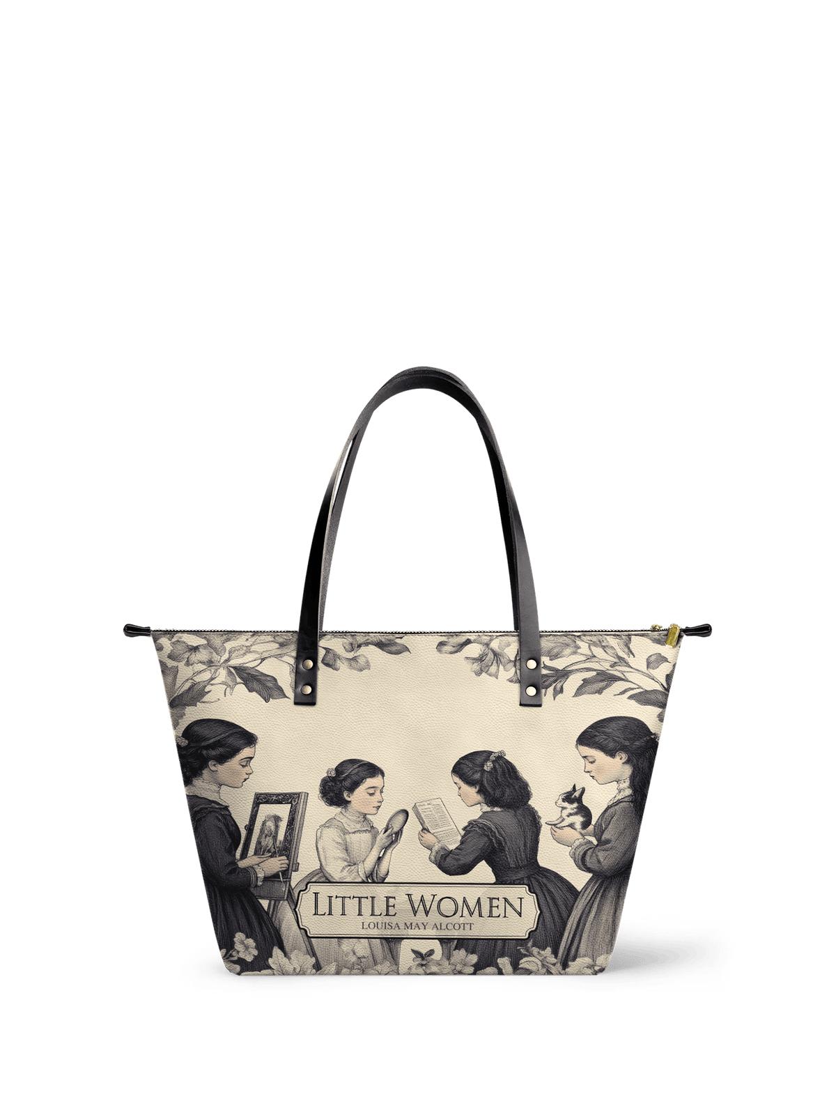 "Little Women" Leather Tote Bag