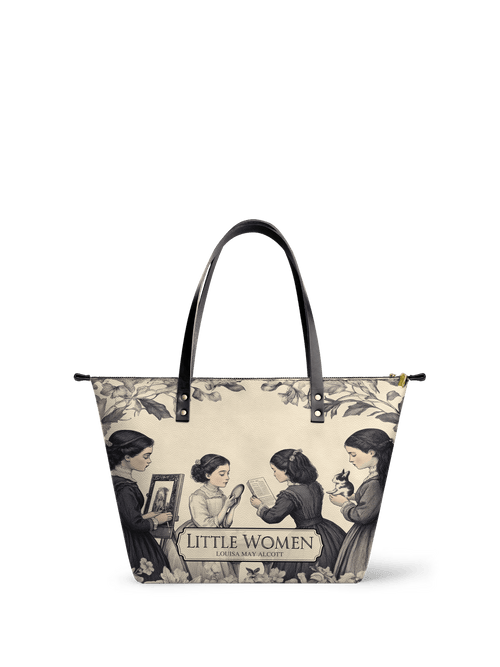"Little Women" Leather Tote Bag