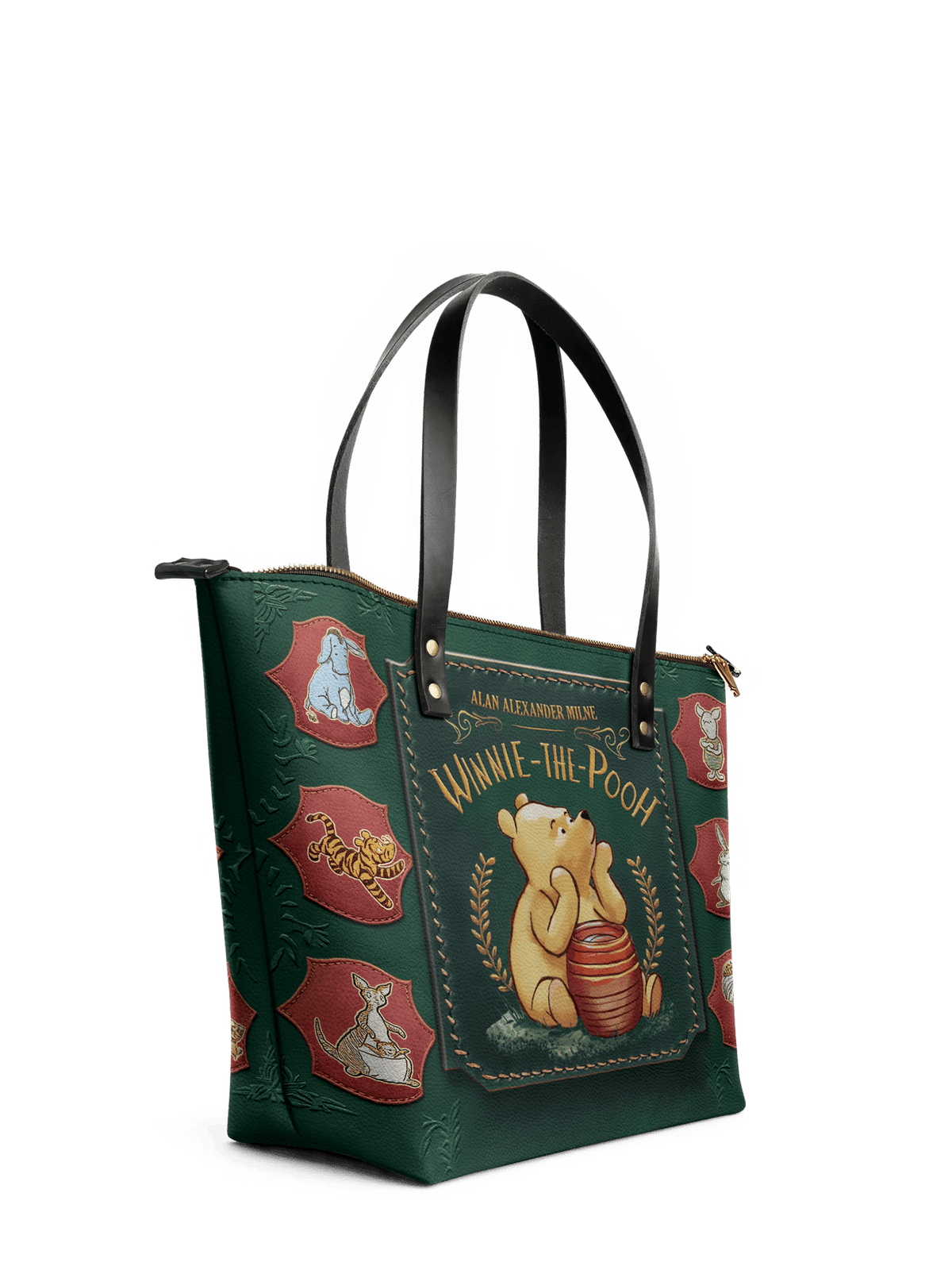 "Hundred Acre Dream" Leather Tote Bag
