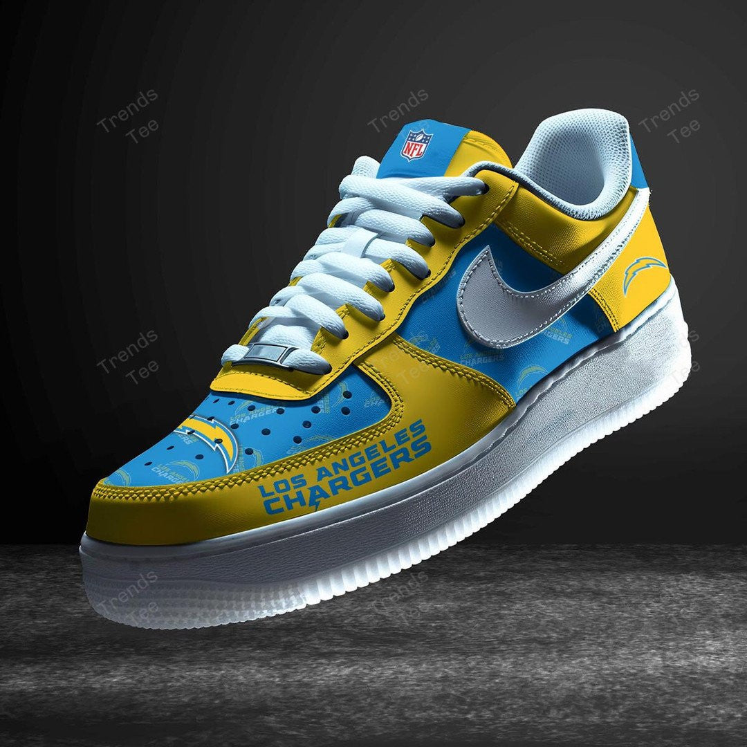 Los Angeles Chargers Personalized AF1 Shoes BGAF1S419