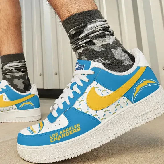Los Angeles Chargers Personalized AF1 Shoes BGAF1S482