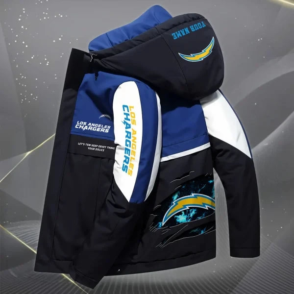 Los Angeles Chargers Outdoor Windproof Jacket SPTOWPJK051
