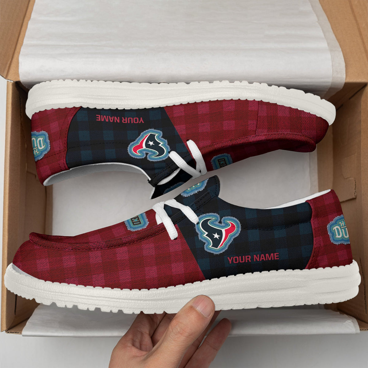 Houston Texans DHS shoes-Custom name 10063933N