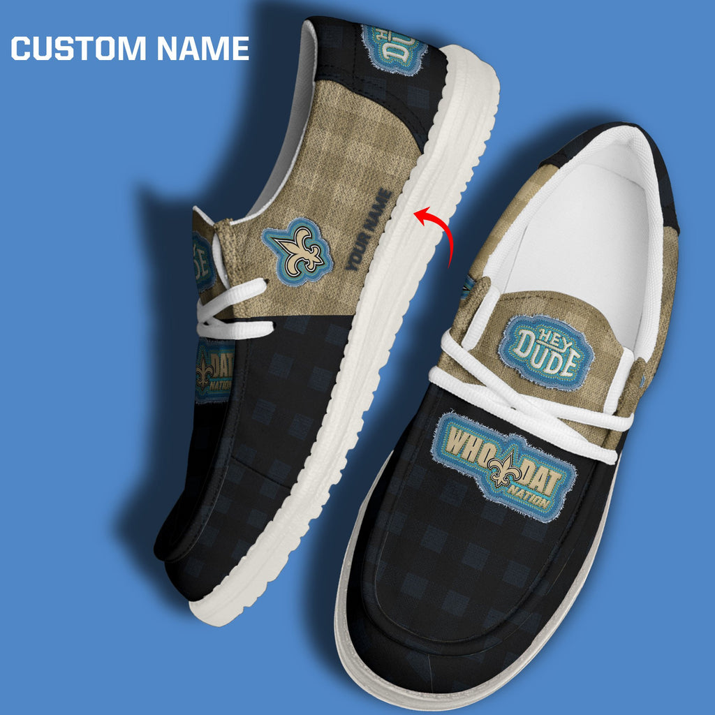 New Orleans Saints DHS shoes-Custom name 10063933N