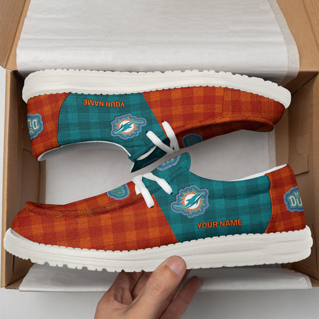 Miami Dolphins DHS shoes-Custom name 10063933N