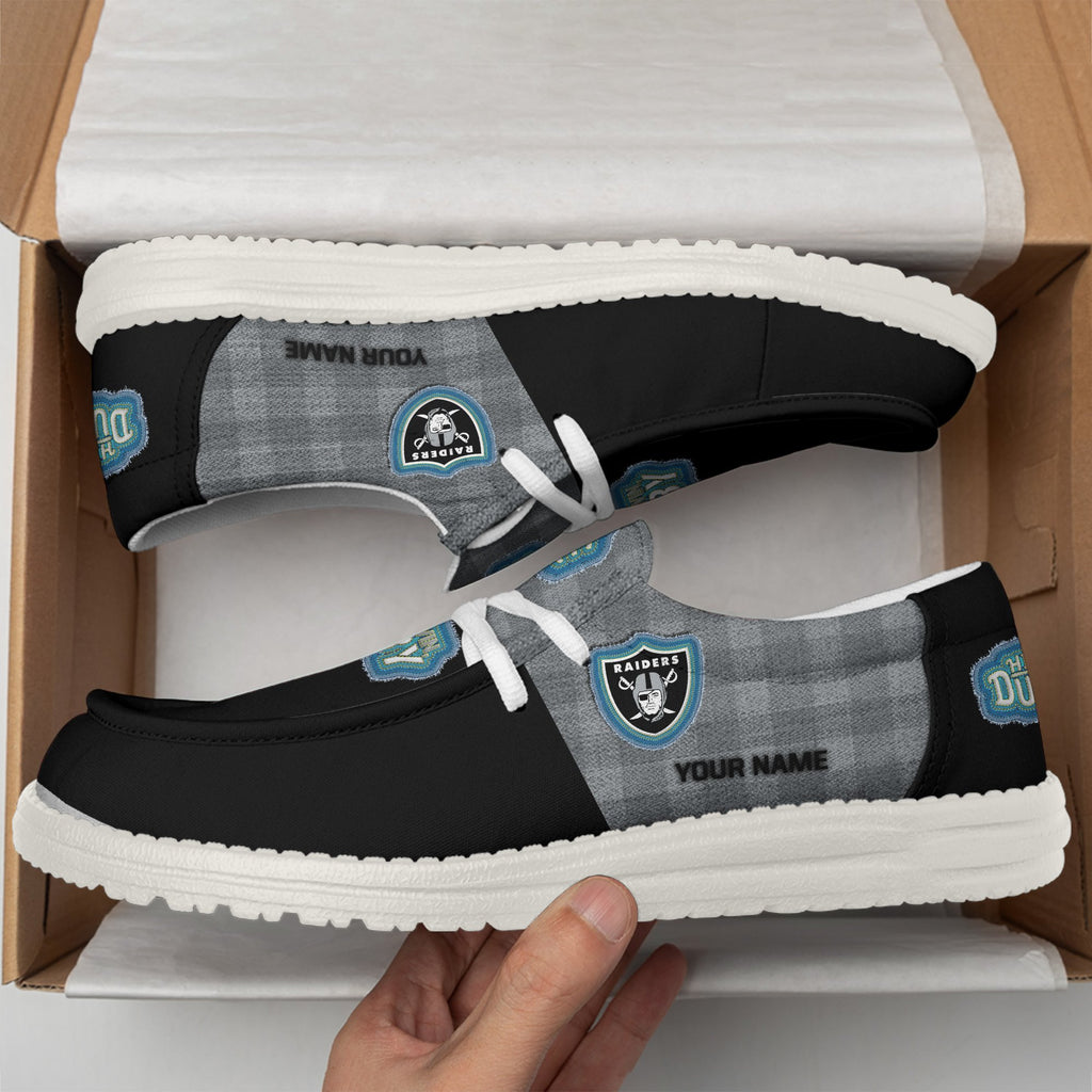 Las Vegas Raiders DHS shoes-Custom name 10063933N