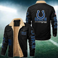 Indianapolis Colts FLEECE BOMBER JACKET Custom name 10043895N