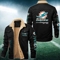 Miami Dolphins FLEECE BOMBER JACKET Custom name 10043895N