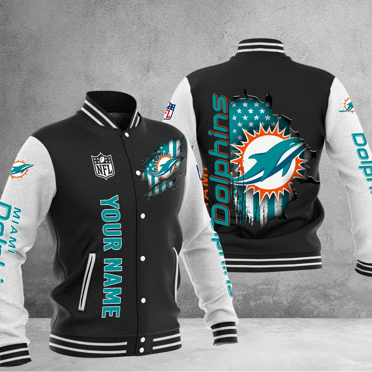 Miami Dolphins DMHJ0121 Full Color