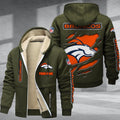 Denver Broncos DMTZ0363 Premium Sherpa-Lined Winter Hoodie – Personalized Edition